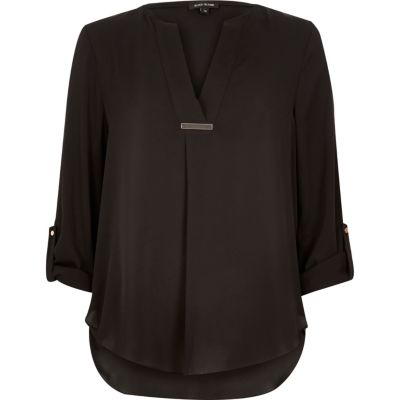 Black smart blouse